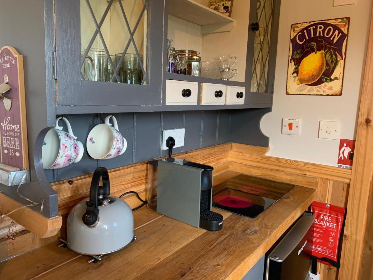 Sheepwash Shepherds Hut Bebside Esterno foto