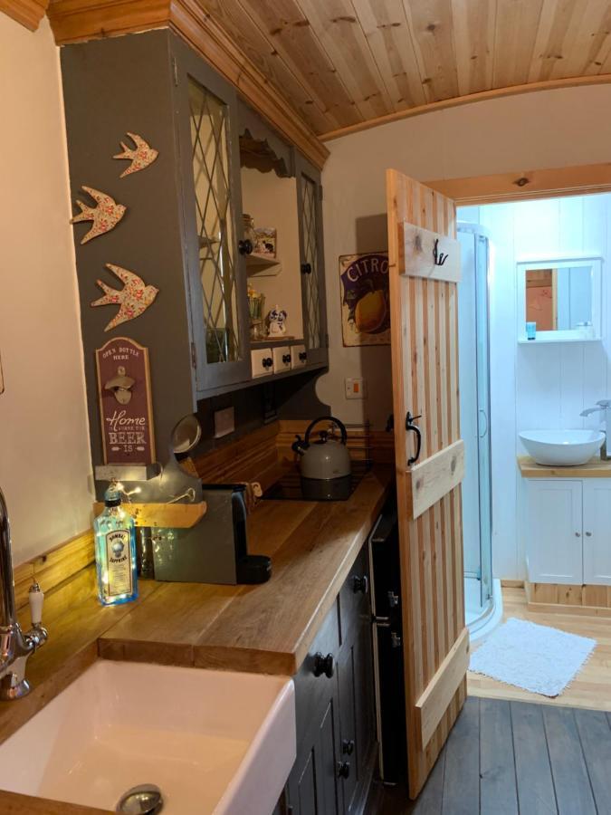 Sheepwash Shepherds Hut Bebside Esterno foto